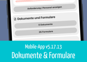 Beitragsbild | Mobile App v5.17.13 - Dokumente & Formulare